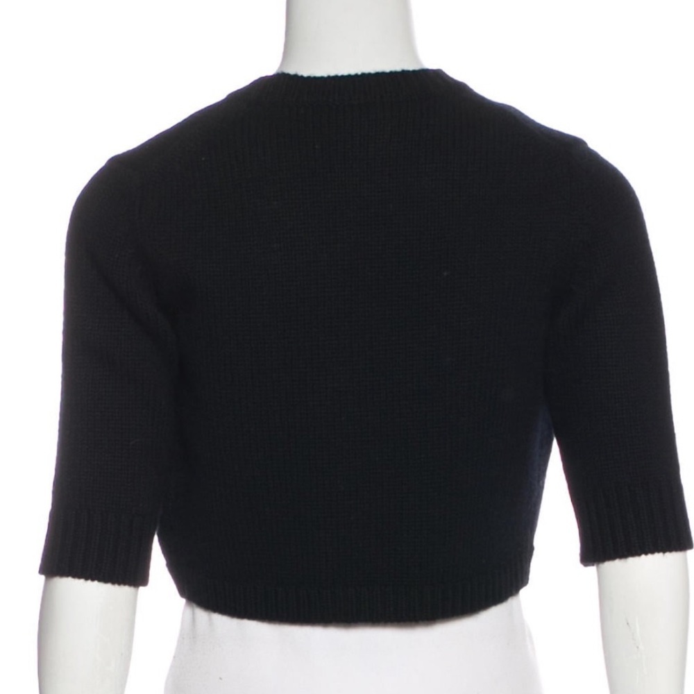 $500 Neiman Marcus 100% Cashmere Luxurious Open Front Shrug - Picture 3 of 9